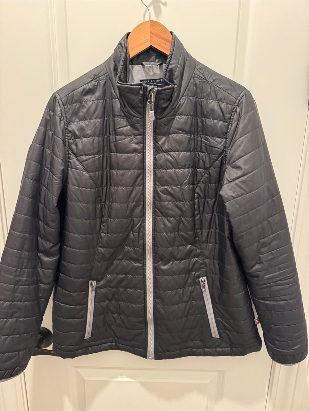Charles River Black Jacket Large